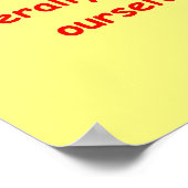 Thomas Edison citeert Poster (Hoek)