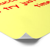 Thomas Edison citeert Poster (Hoek)