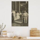 Thomas Edison en Family Poster (Keuken)