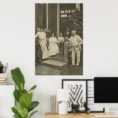 Thomas Edison et Family Poster (Bureau à domicile)