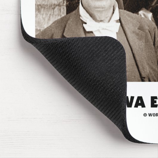 Thomas Edison niet geslaagd 10.000 manieren werken Muismat (Hoek)