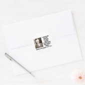 Thomas Edison niet geslaagd 10.000 manieren werken Ronde Sticker (Envelop)