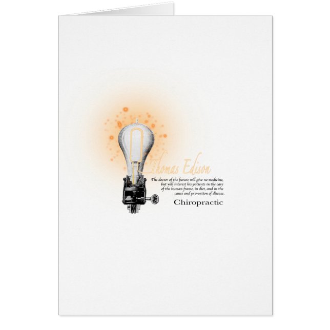 Thomas Edison T-shirt (Voorkant)