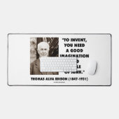 Thomas Edison To Invent Imagination Pile of Junk (Clavier et souris)