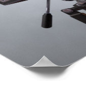 Thomas Edison "Try To Succeed" Quote Poster (Coin)