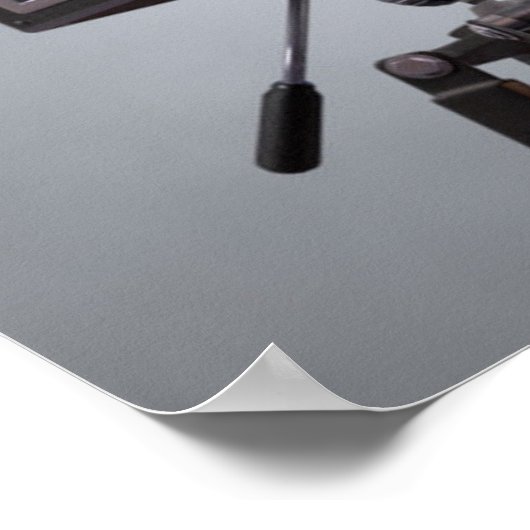 Thomas Edison "Try To Succeed" Quote Poster (Coin)