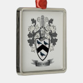 Thomas Family Crest Metalen Ornament (Rechts)