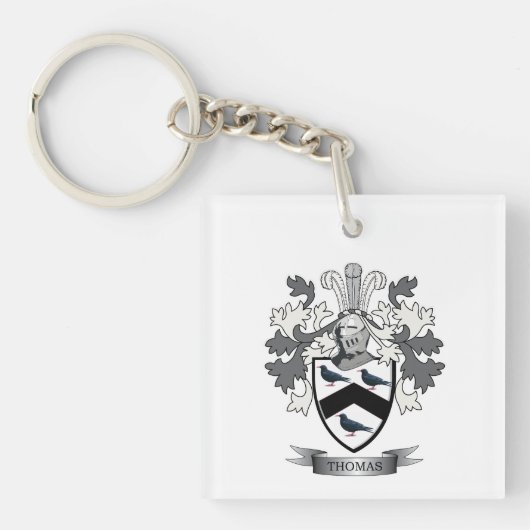 Thomas Family Crest Sleutelhanger (voorkant)