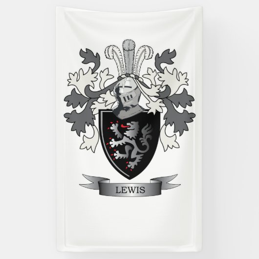 Thomas Family Crest Spandoek (Verticaal)