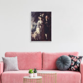 Thomas Gainsborough - De ochtendwandeling Canvas Afdruk (Insitu (Woonkamer))
