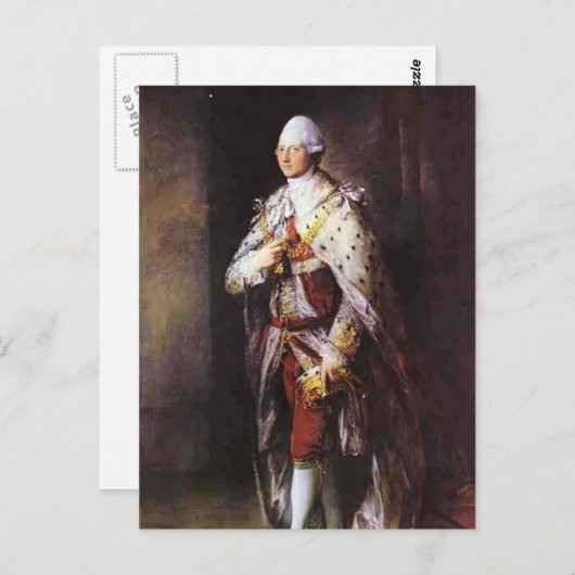 Thomas Gainsborough-Henry Frederick, Duke Briefkaart (Voorkant / Achterkant)