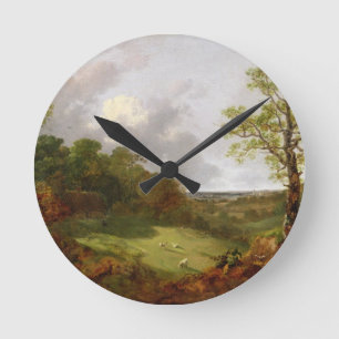 Thomas Gainsborough   Landschap met een watt Ronde Klok
