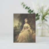Thomas Gainsborough-Mrs Mary Robinson ('Perdita') Briefkaart (Staand voorkant)