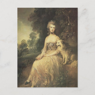 Thomas Gainsborough-Mrs Mary Robinson ('Perdita') Briefkaart
