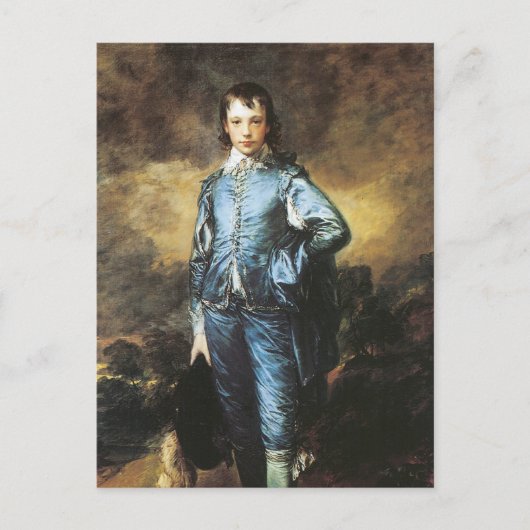 Thomas Gainsborough The Blue Boy Briefkaart (Voorkant)