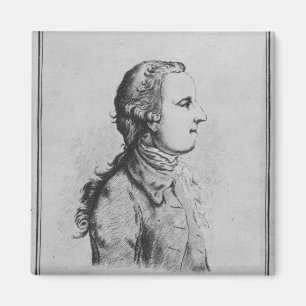 Thomas Gray, getekend door William Henshaw Magneet