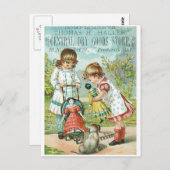 Thomas H Haller Central Dry Goods Store Briefkaart (Voorkant / Achterkant)