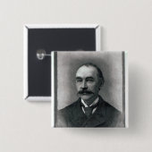 Thomas Hardy, 1892 Vierkante Button 5,1 Cm (Voorkant /achterkant)