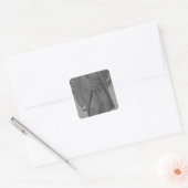 Thomas Hardy Vierkante Sticker (Envelop)