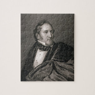 Thomas Hart Benton, gegraveerd door William G. Arm Legpuzzel