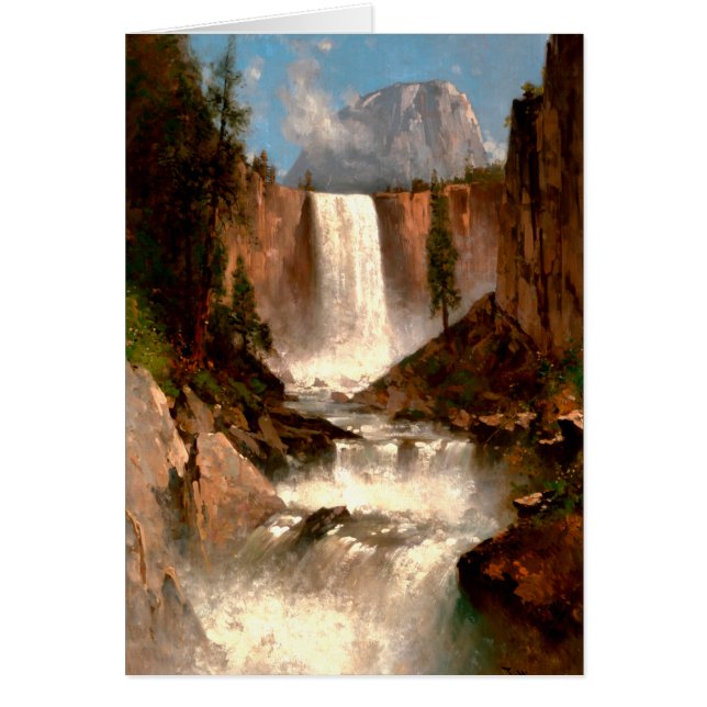 Thomas Hill's Vernal Herfsten, Yosemite (Voorkant)
