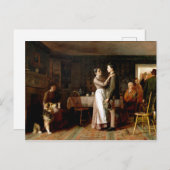 Thomas Hovenden Breaking Home Stropdassen Briefkaart (Voorkant / Achterkant)