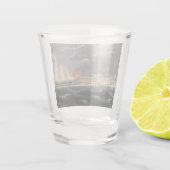 Thomas Hunt en het Amerika 1852 Shot Glas (Achterkant)