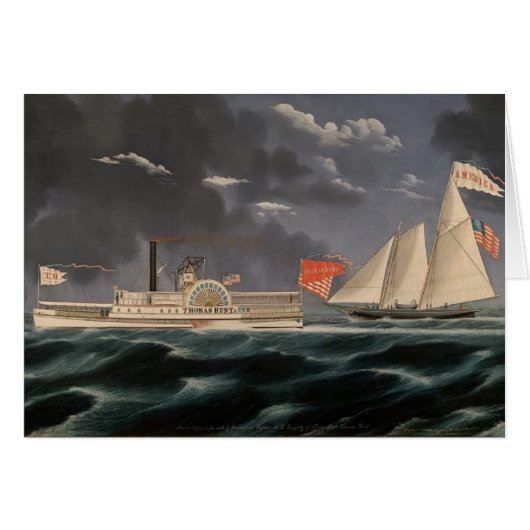 Thomas Hunt et l'Amérique 1852 (Devant horizontal)