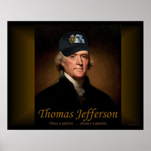 Thomas Jefferson Affiche FED UP