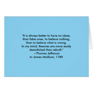 Thomas Jefferson - Altijd beter jGibney Museum