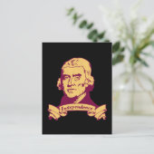 Thomas Jefferson Briefkaart (Staand voorkant)
