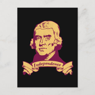Thomas Jefferson Briefkaart