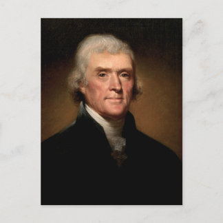 Thomas Jefferson Briefkaart