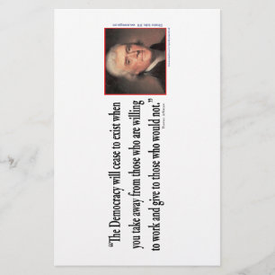 Thomas Jefferson Briefpapier