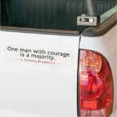 Thomas Jefferson Bumpersticker (Op Truck)