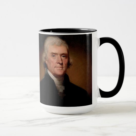 Thomas Jefferson citaat Mok (Rechts)
