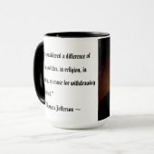 Thomas Jefferson citaat Mok (Voorkant links)