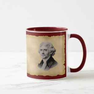 Thomas Jefferson Coffee Mok