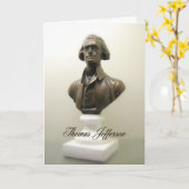 Thomas Jefferson Declaration of Independence Kaart (Gele Bloem)