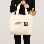 Thomas Jefferson Grote Tote Bag (Voorkant (product))