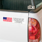 Thomas Jefferson - Het is altijd beter Bumpersticker (Op Truck)