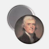 Thomas Jefferson Magnet Magneet (Voorkant / Achterkant)