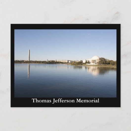 Thomas Jefferson Memorial Briefkaart (Voorkant)