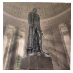 Thomas Jefferson Memorial Bronze Tegeltje