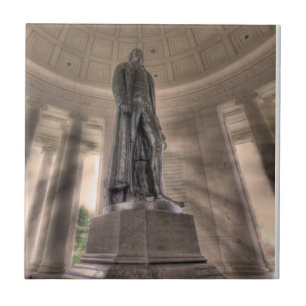 Thomas Jefferson Memorial Bronze Tegeltje