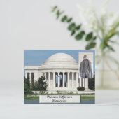 Thomas Jefferson Memorial - carte postale (Debout devant)