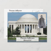 Thomas Jefferson Memorial - carte postale (Devant / Derrière)