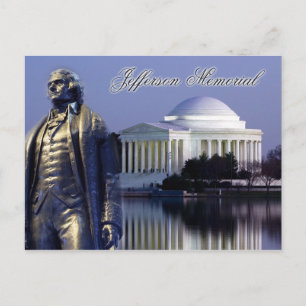 Thomas Jefferson Memorial, Washington D.C. Briefkaart