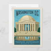Thomas Jefferson Memorial | Washington, D.C. Briefkaart (Voorkant / Achterkant)