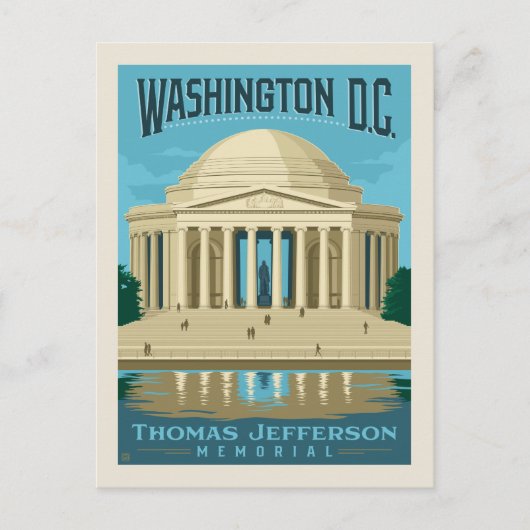 Thomas Jefferson Memorial | Washington, D.C. Briefkaart (Voorkant)